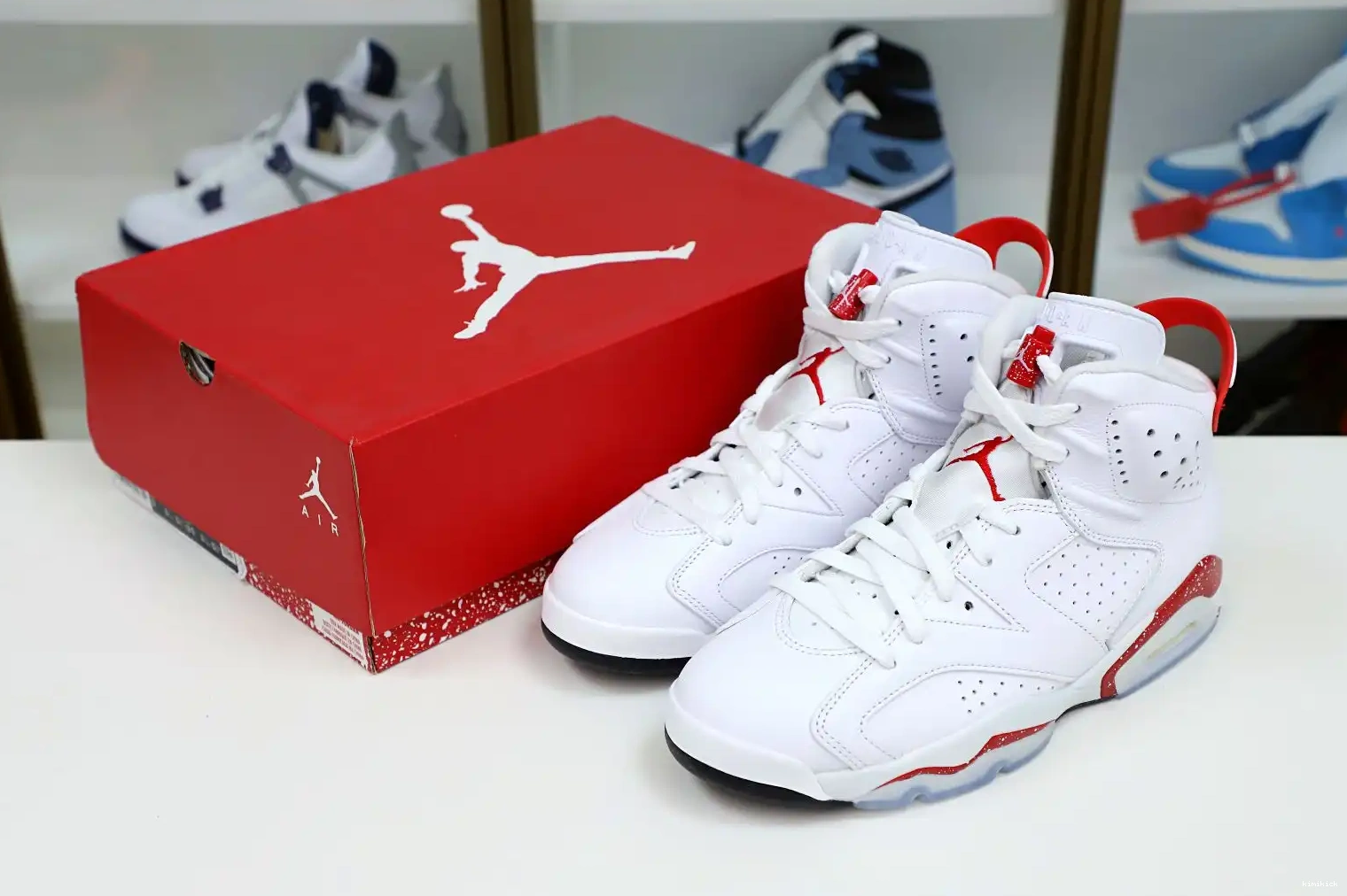 RED AIR JORDAN OREO 6 Kimikick 0522